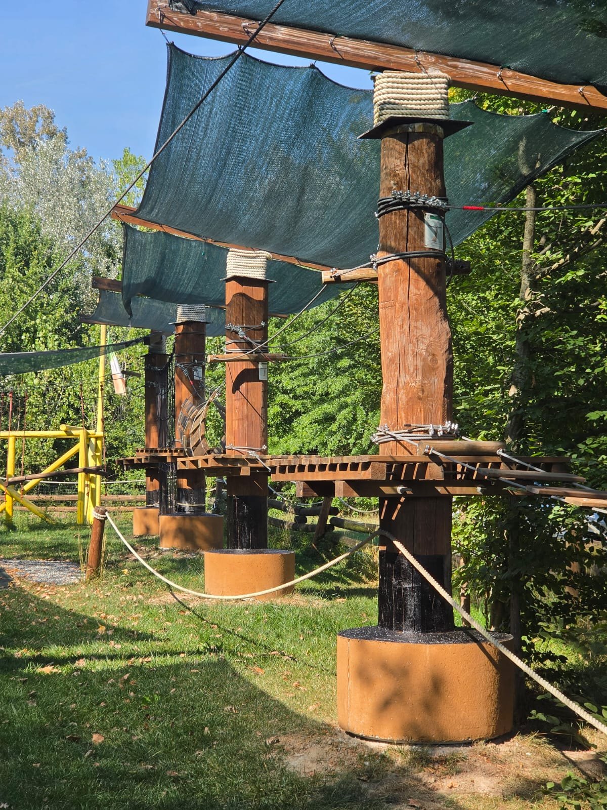 Percorso di ponti e reti