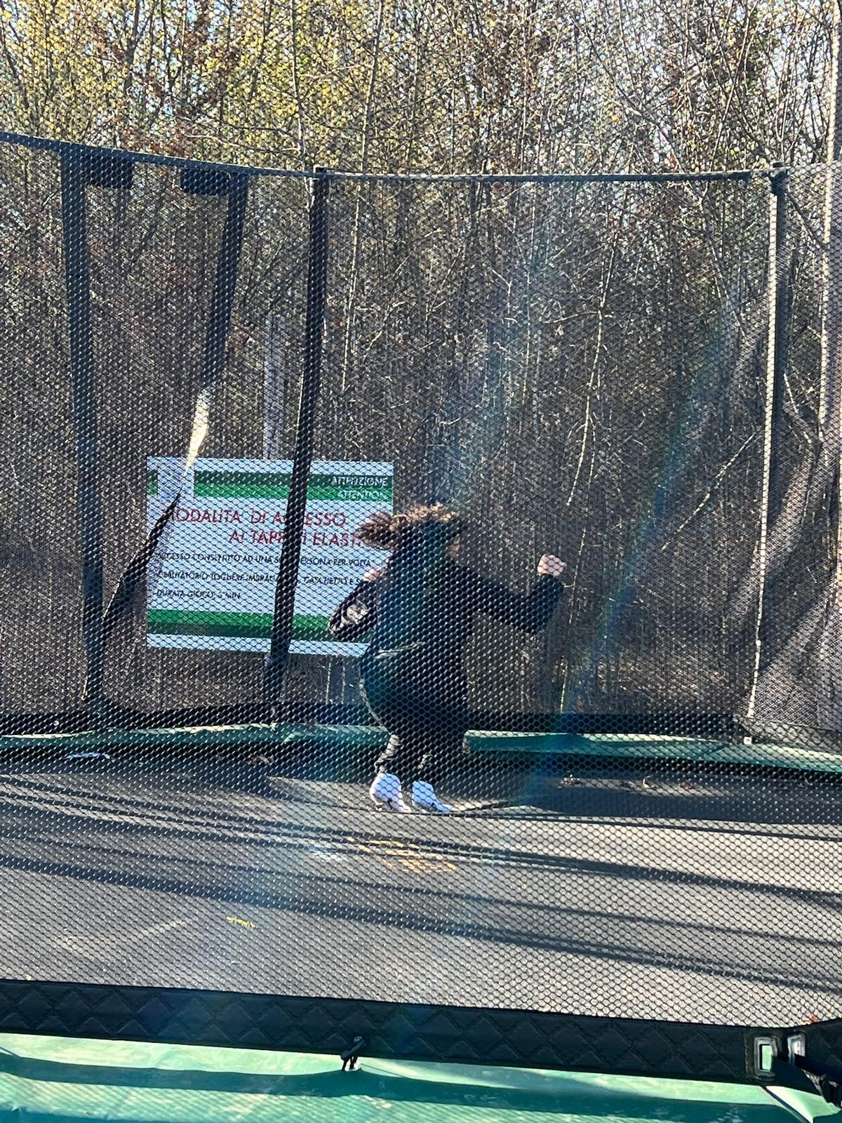 Area trampolini